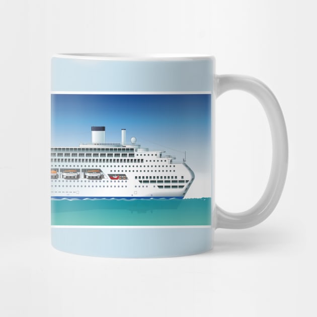 cruise ship by Mechanik